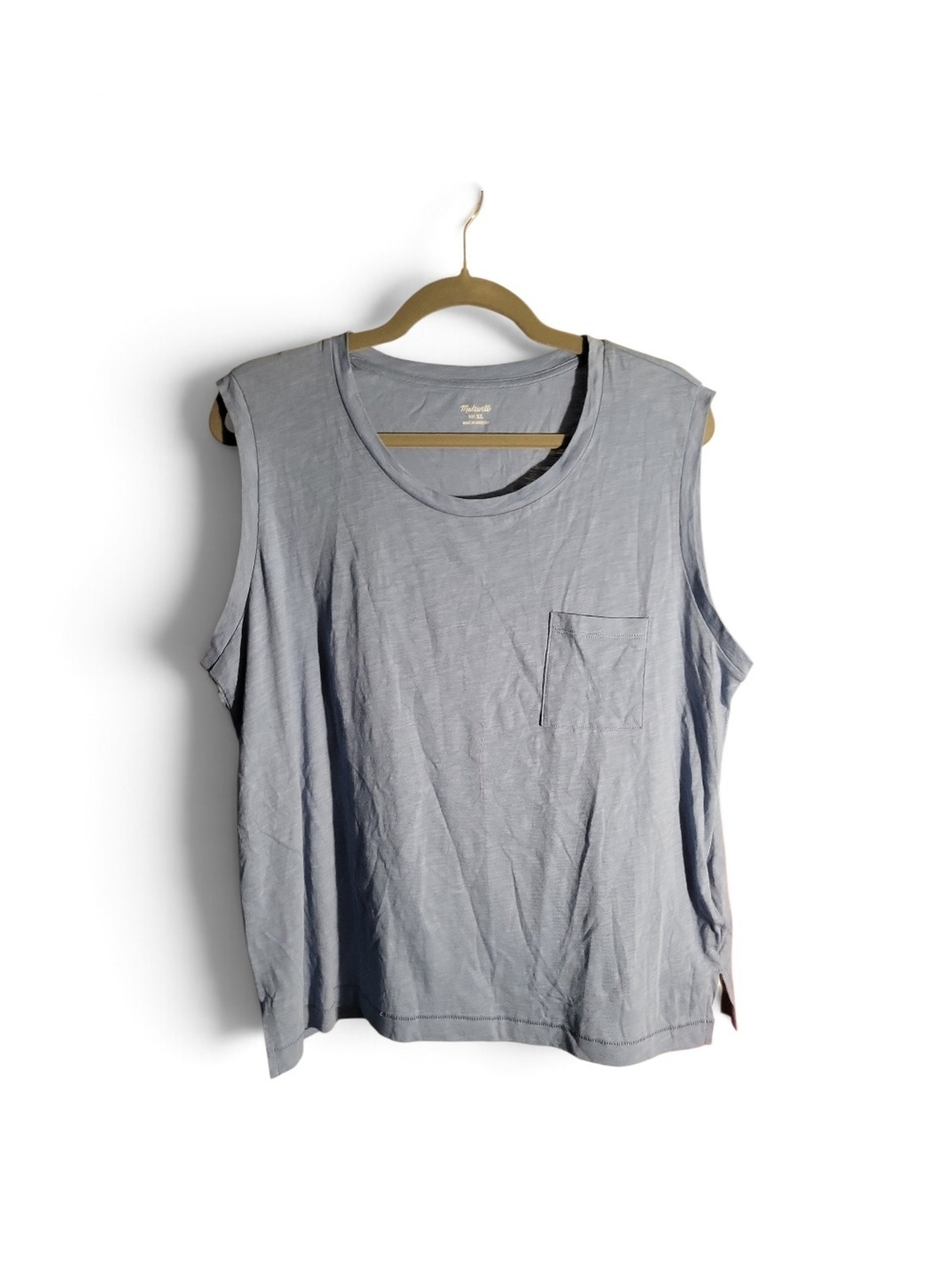 Madewell Sleeveless Relaxed Tank XL
